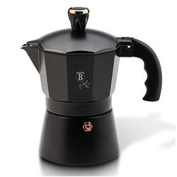 BerlingerHaus Kanvica na espresso 3 šálky Black Rose Collection