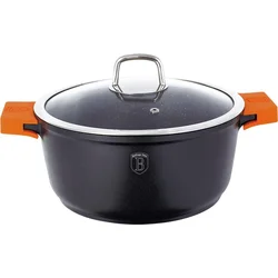 BerlingerHaus Kastrol a poklicí Granit Diamond Line, 32 cm