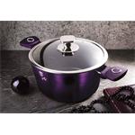 BerlingerHaus Kastrol s poklicí  Purple Eclipse Collection, 30 cm