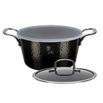 BerlingerHaus Kastról s pokrievkou s titánovým povrchom Shine Basalt Collection, 24 cm