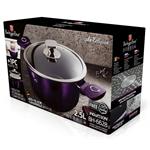 BerlingerHaus Kastról s titánovým poklopom Purple Eclipse Collection, 20 cm