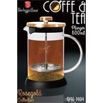 BerlingerHaus Konvice na čaj a kávu French Press Rosegold collection, 0,6 l