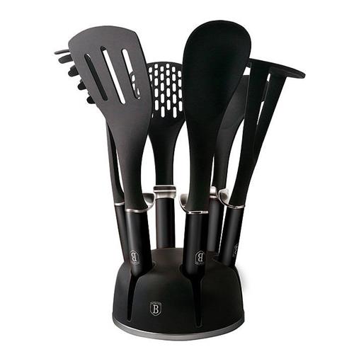 BerlingerHaus Kuchyňské náčiní ve stojanu sada 7 ks Carbon PRO Line