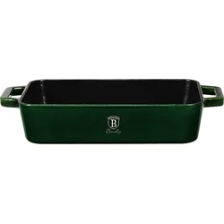 BerlingerHaus Liatinový pekáč so smaltovaným povrchom Emerald Collection, 37 x 21 cm