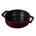 BerlingerHaus Litinový pekáč s poklicí se smaltovaným povrchem poklicí Burgundy Line, 26 cm