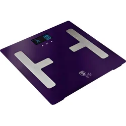 BerlingerHaus Osobní váha Smart s tělesnou analýzou 150 kg Purple Metallic Line