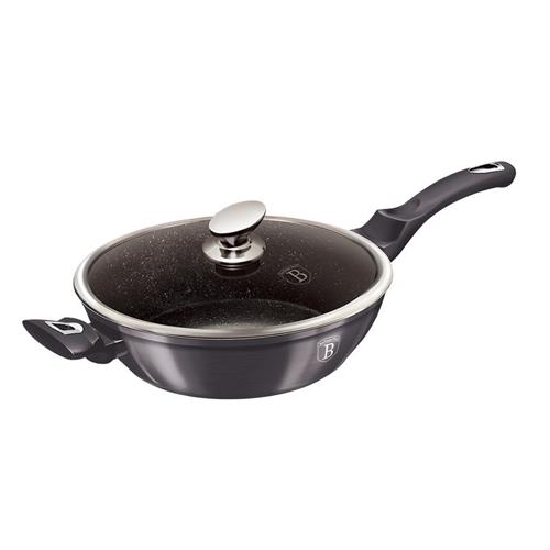 BerlingerHaus Pánev hluboká s poklicí Carbon PRO Line, 32 cm