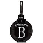 BerlingerHaus Pánev na palačinky s mramorovým povrchem Black Silver Collection, 28 cm