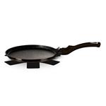 BerlingerHaus Pánev na palačinky s mramorovým povrchem Shiny Black Collection, 25 cm