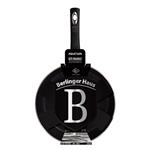 BerlingerHaus Pánev prohazovací s mramorovým povrchem  Black Silver Collection, 26 cm
