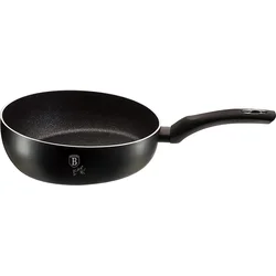BerlingerHaus Pánev prohazovací s mramorovým povrchem  Black Silver Collection, 26 cm