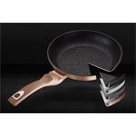 BerlingerHaus Pánev s mramorovým povrchem Rosegold Metallic Line, 24 cm