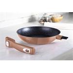 BerlingerHaus Pánev s odnímatelnou rukojetí Rosegold Metallic Line, 28 cm