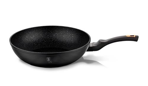 BerlingerHaus Pánev WOK Black Rose Collection, 28 cm