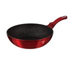 BerlingerHaus Pánev WOK Burgundy Metallic Line, 30 cm