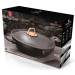 BerlingerHaus Pánev WOK s poklicí Black Rose Collection, 30 cm