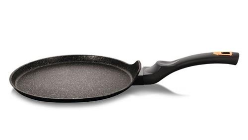 BerlingerHaus Panvica na palacinky s mramorovým povrchom Black Rose Collection, 28 cm