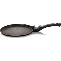 BerlingerHaus Panvica na palacinky s mramorovým povrchom Black Rose Collection, 28 cm