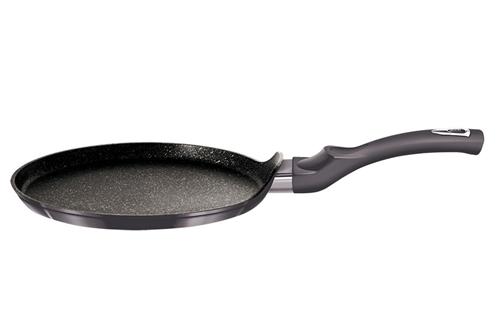 BerlingerHaus Panvica na palacinky s mramorovým povrchom Carbon PRO Line, 28 cm