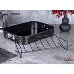 BerlingerHaus Panvica na pečenie s roštom Shiny Black Collection
