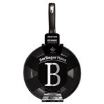 BerlingerHaus Panvica s mramorovým povrchom Black Silver Collection, 28 cm