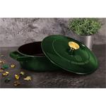 BerlingerHaus Pekáč s poklicí litinový Emerald Collection, 26 cm