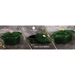BerlingerHaus Pekáč s poklicí litinový Emerald Collection, 32 x 23 cm