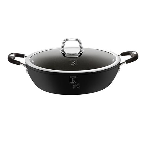 BerlingerHaus Pekáč s titánovým poklopom Black Professional Line, 28 cm