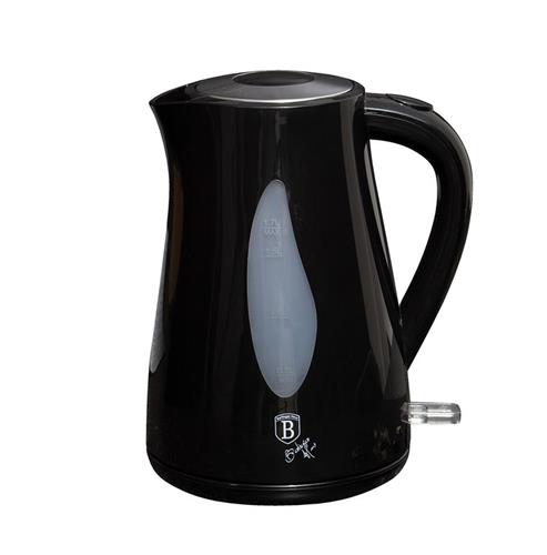 BerlingerHaus Plastová rychlovarná konvice Black Silver Collection, 1,7 l