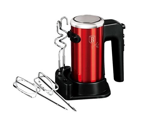BerlingerHaus Ručný šľahač v stojane Burgundy Metallic Line, 300W