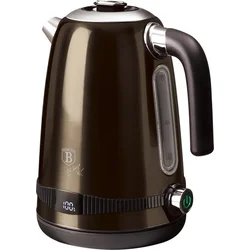 BerlingerHaus Rýchlovarná kanvica s reguláciou teploty Shiny Black Collection, 1,7 l
