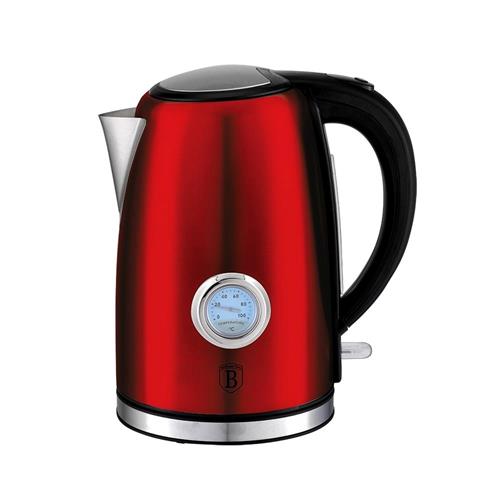 BerlingerHaus Rychlovarná konvice s termostatem Burgundy Metallic Line, 1,7 l