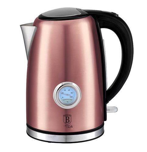 BerlingerHaus Rychlovarná konvice s termostatem I-Rose Edition, 1,7 l