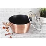 BerlingerHaus Sada 10 hrncov s mramorovým povrchom Rosegold Metallic Line