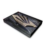BerlingerHaus Sada nožov s nepriľnavým povrchom Black Rose Collection, 6 ks
