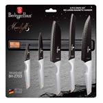 BerlingerHaus Sada nožů s magnetickým držákem 6 ks Aspen Collection