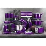 BerlingerHaus Sada nožů ve stojanu 6 ks Royal Purple Metallic Line Kikoza Collection