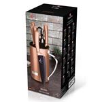 BerlingerHaus Sada nožů ve stojanu Rosegold Metallic Line, 7 ks