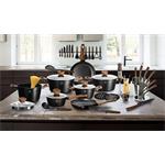 BerlingerHaus WOK panvica s mramorovým povrchom EBONY Line Rosewood, 28 cm