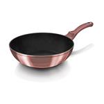 BerlingerHaus WOK panvica s titánovým povrchom I-Rose Edition, 28 cm