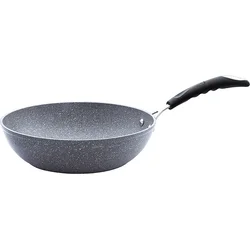 BerlingerHaus WOK s mramorovým povrchem Gray Stone Touch Line, 28 cm