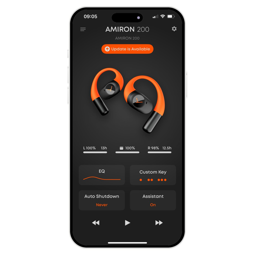 Beyerdynamic AMIRON 200 black/orange