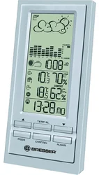 Bezdrátová meteostanice TemeoTrendNBF Bresser, 7004110, stříbrná