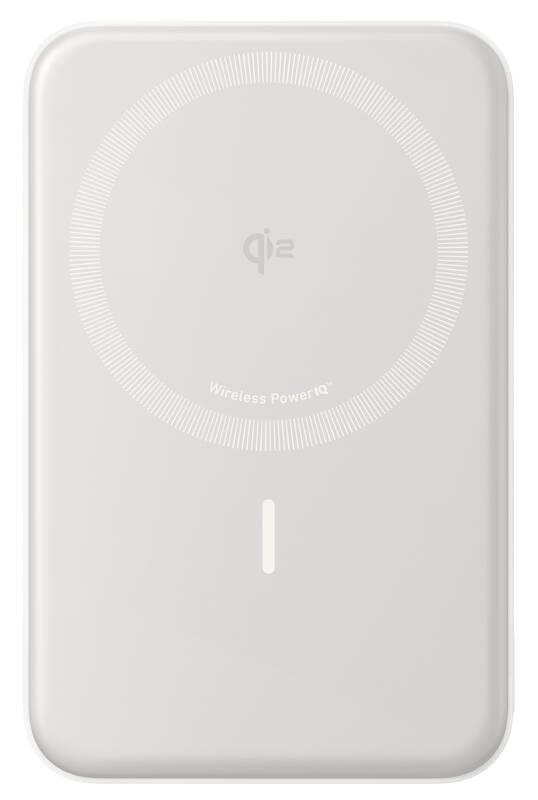 Bezdrátová powerbanka Anker MagGo 10000mAh, 27W bílá