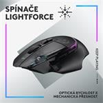 Bezdrôtová herná myš Logitech G502 X PLUS RGB, čierna