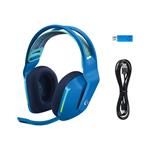 Bezdrôtová herná náhlavná súprava Logitech G733 LIGHTSPEED RGB BLUE
