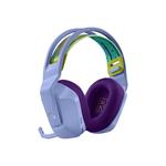 Bezdrôtová herná náhlavná súprava Logitech G733 LIGHTSPEED RGB Lilac