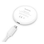 Bezdrôtová nabíjačka ALIGATOR 3v1 mini 15W, biela