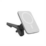 Bezdrôtová nabíjačka do auta Epico Qi2 Ultrathin kompatibilná s MagSafe - strieborná/biela