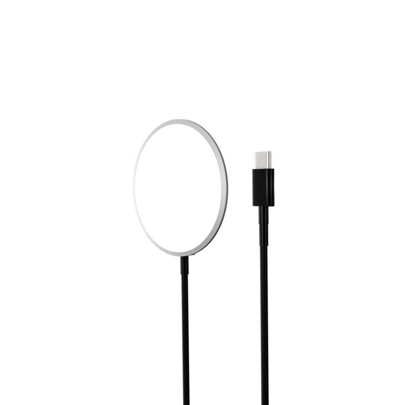 Bezdrôtová nabíjačka Epico s podporou držiaka MagSafe - vesmírne sivá